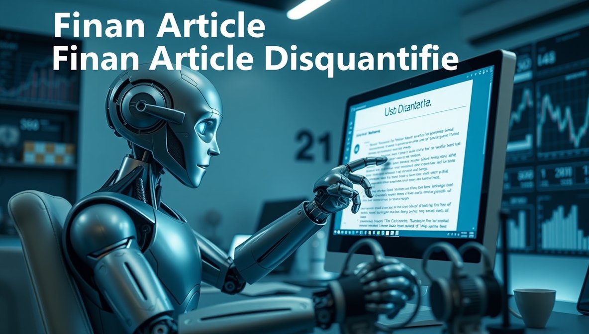 Finance article disquantified — Understanding Modern Finance, Digital Transformation, and Global Trends